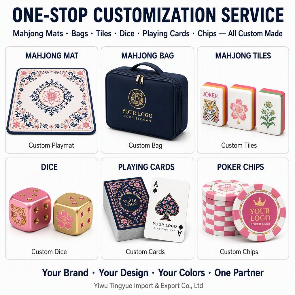 Custom American Mahjong Tiles – Personalized Design