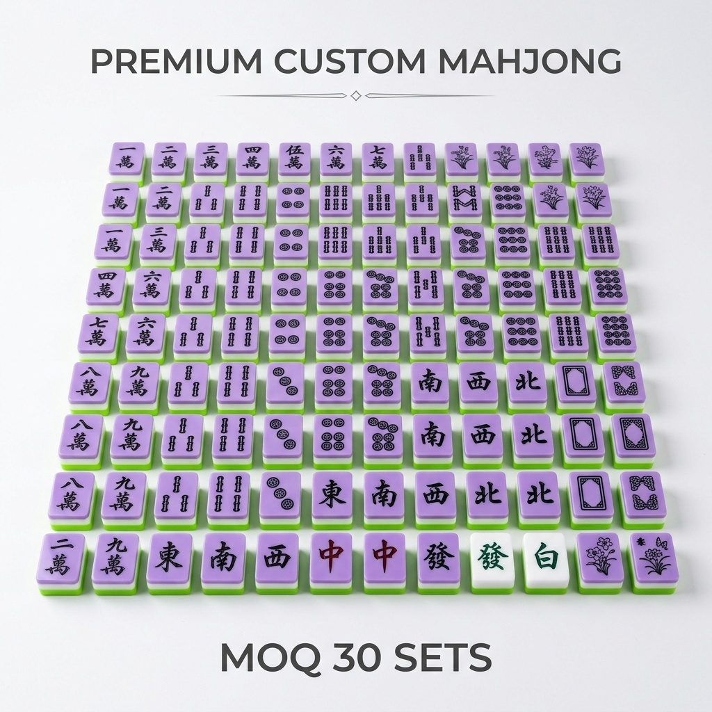 Wholesale Custom Mahjong Gift Box Set