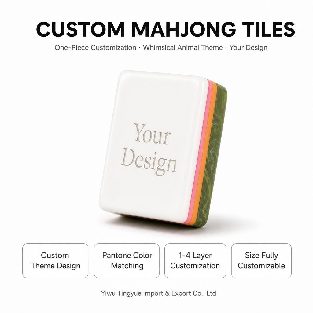 Custom American Mahjong Tiles – Personalized Design