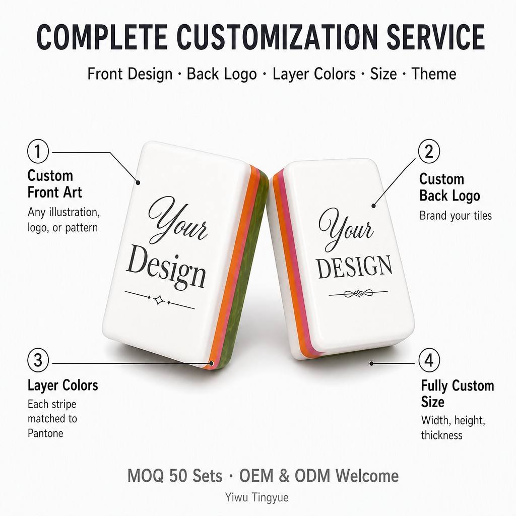 Custom American Mahjong Tiles – Personalized Design