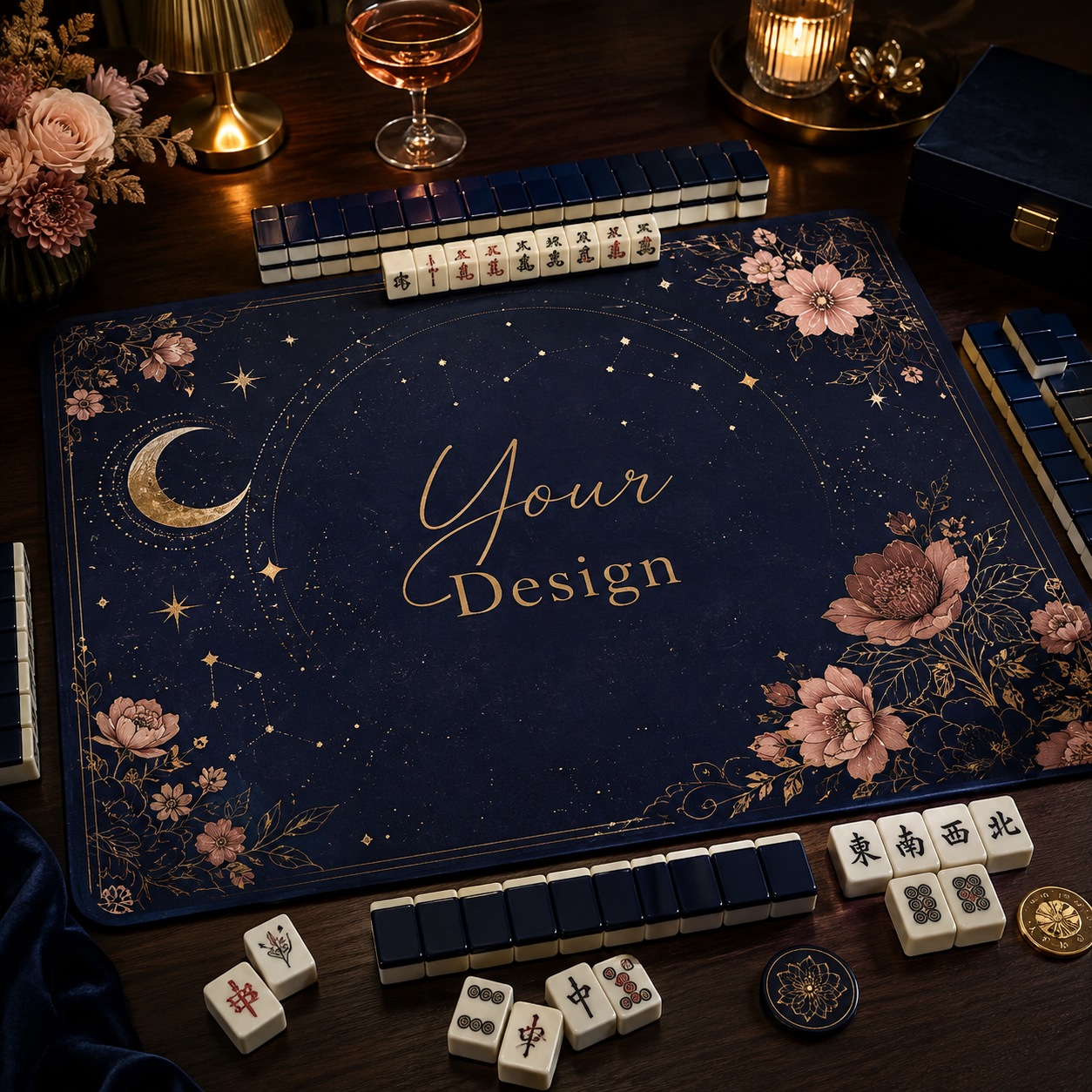Personal Custom American Mahjong Mat