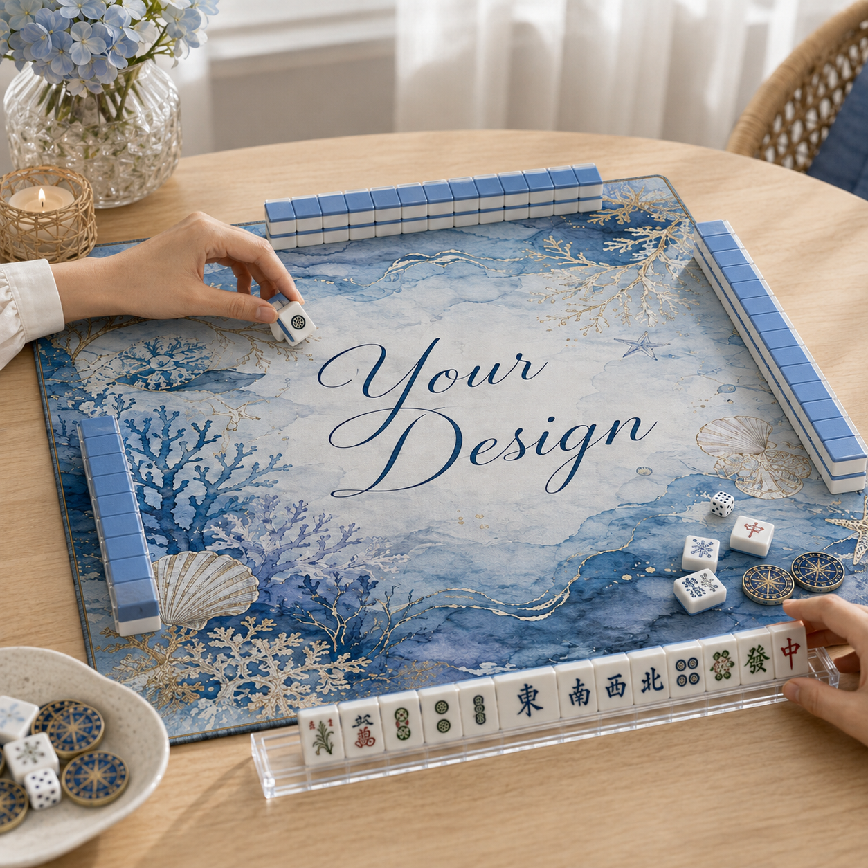Customization American Mahjong Mat