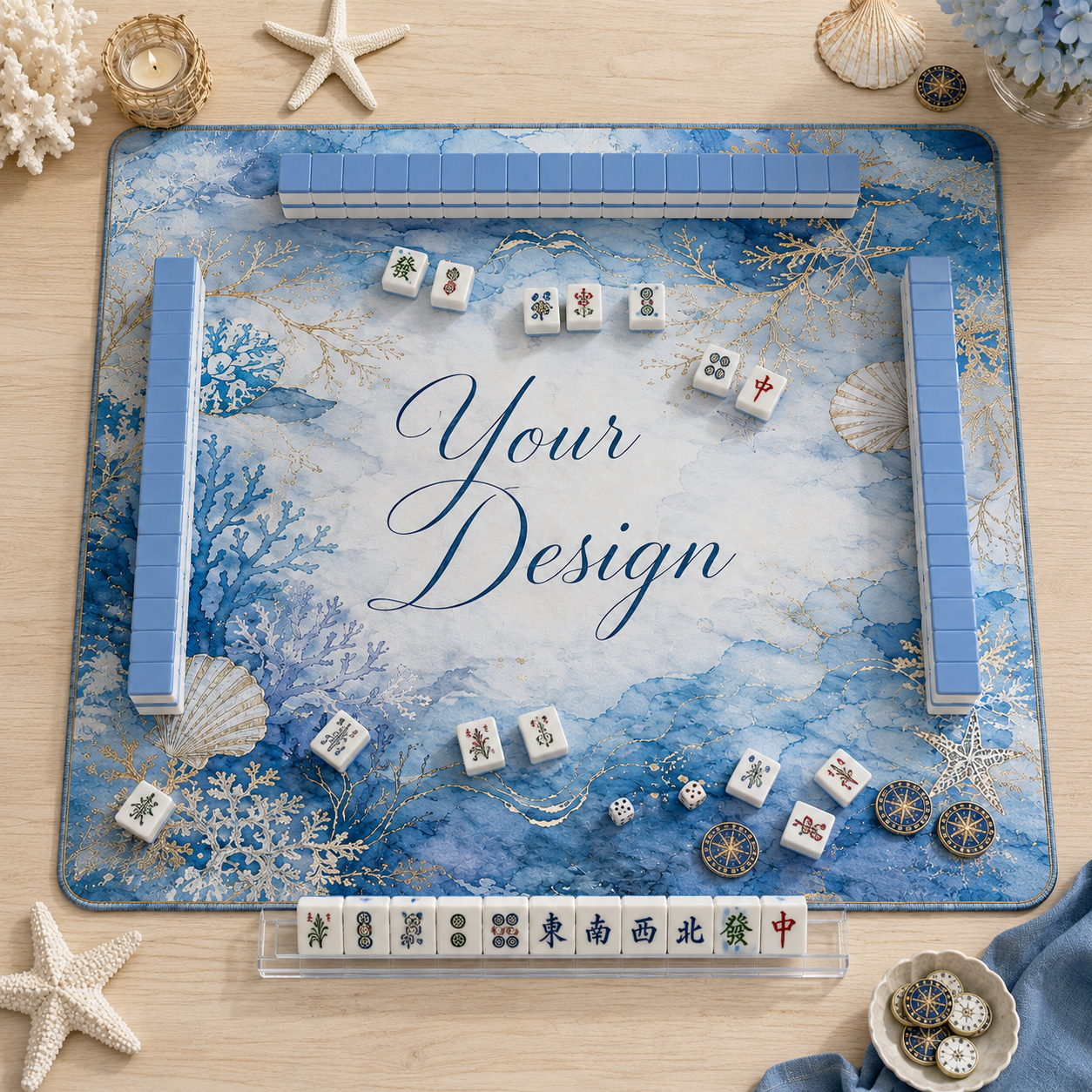 Customization American Mahjong Mat