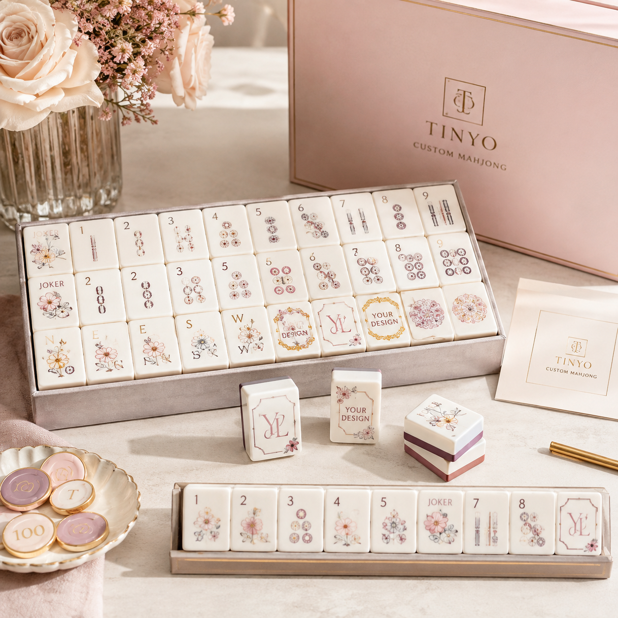 Custom Mahjong Gift Box Set