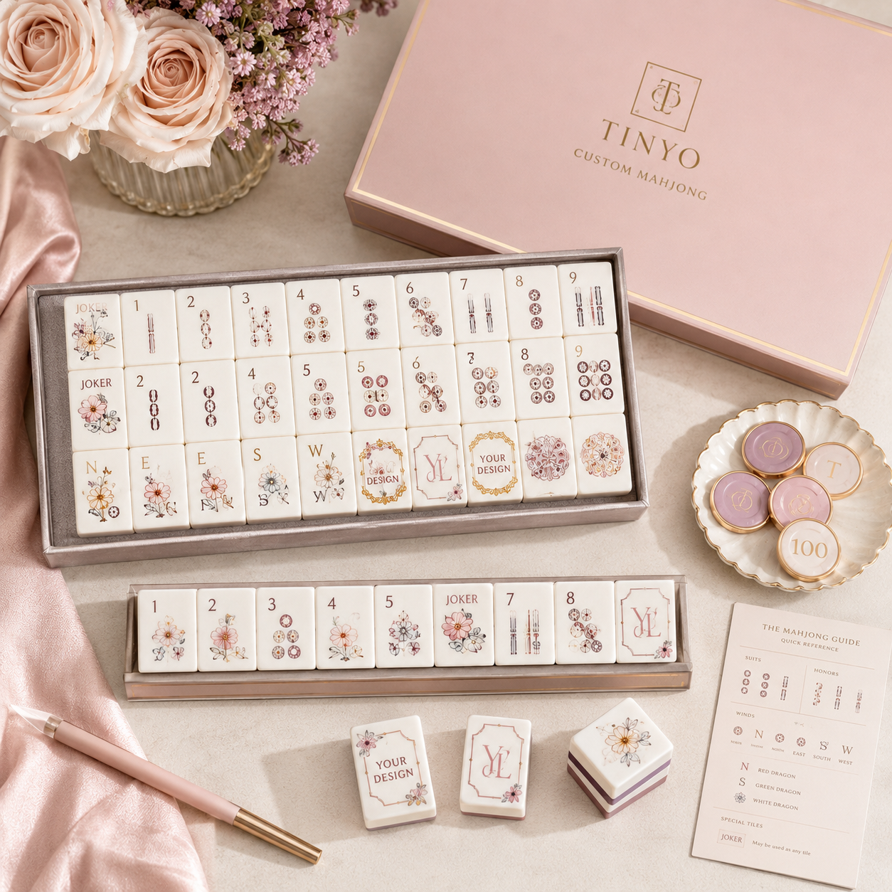 Custom Mahjong Gift Box Set