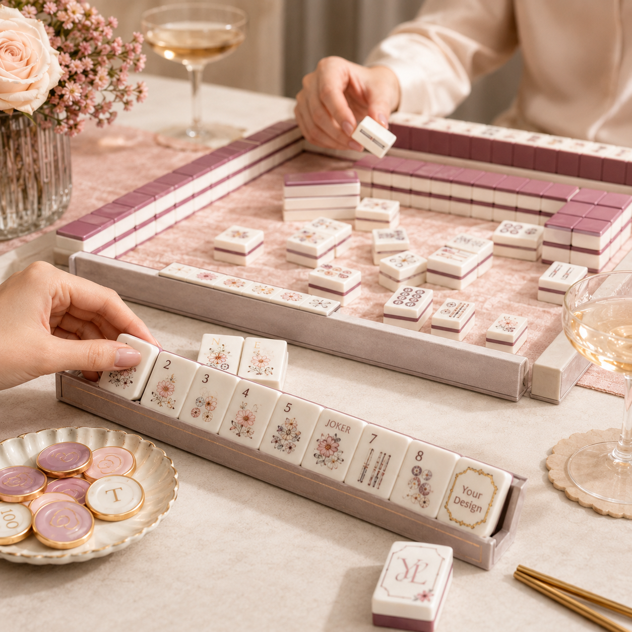 Custom Mahjong Gift Box Set