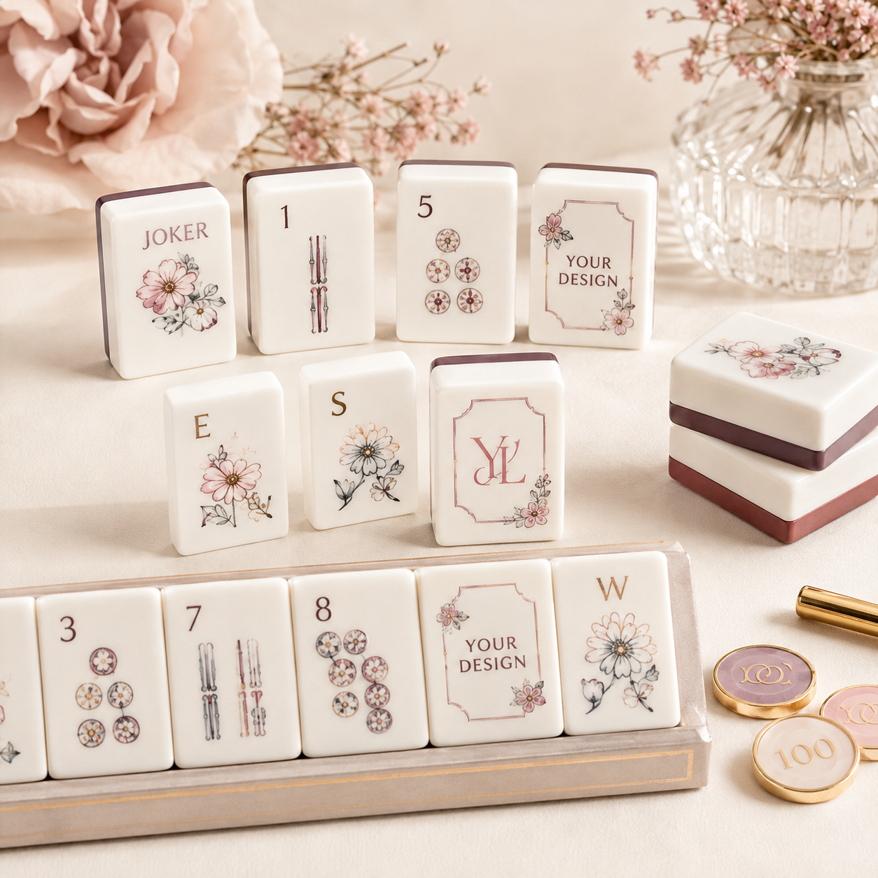 Custom Mahjong Gift Box Set