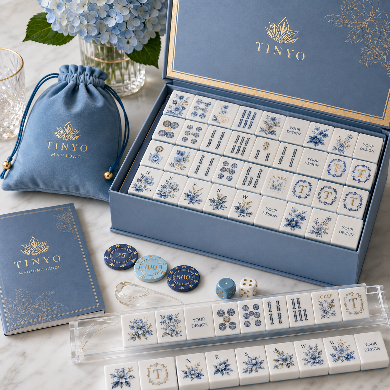 Customization Mahjong Gift Box Set