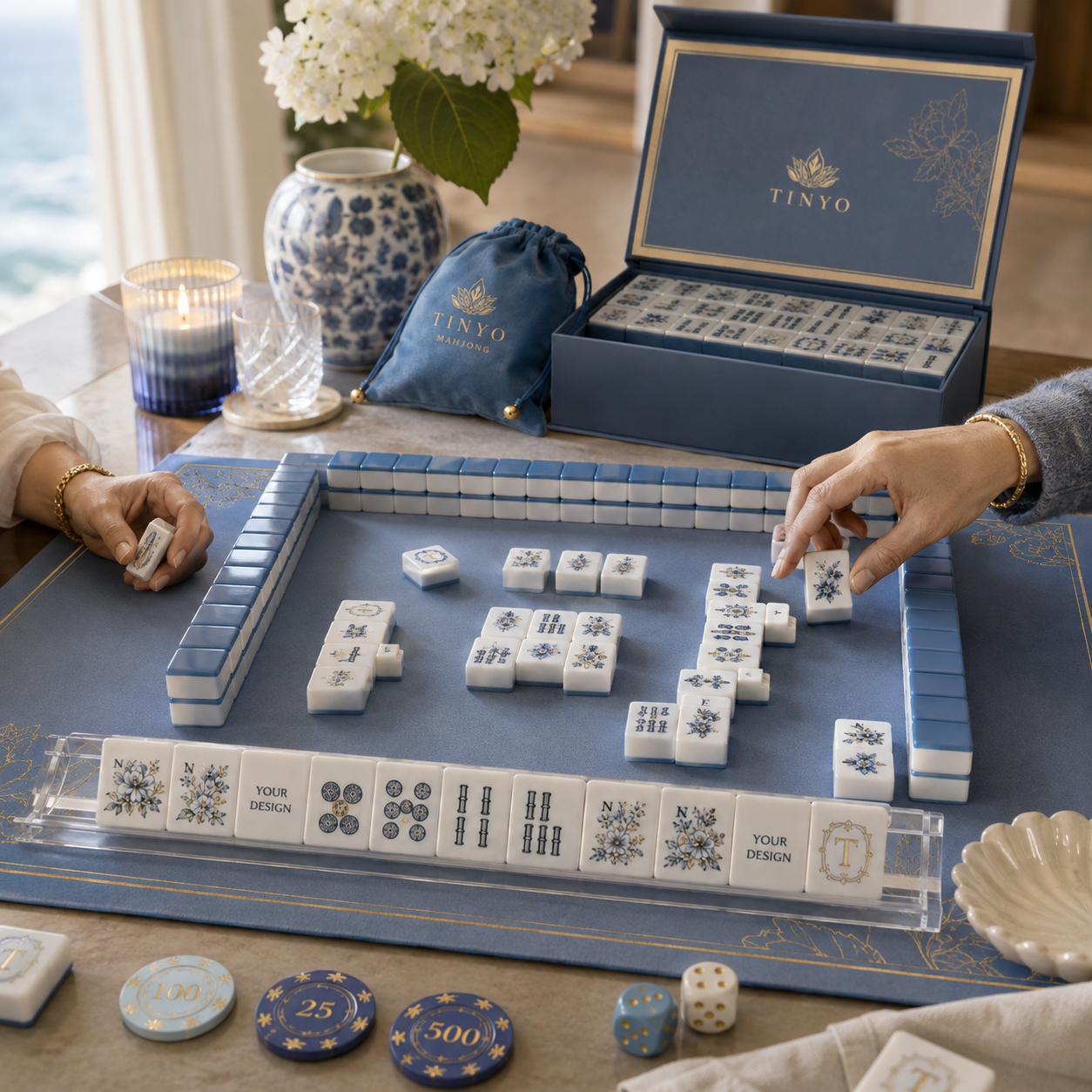 Customization Mahjong Gift Box Set