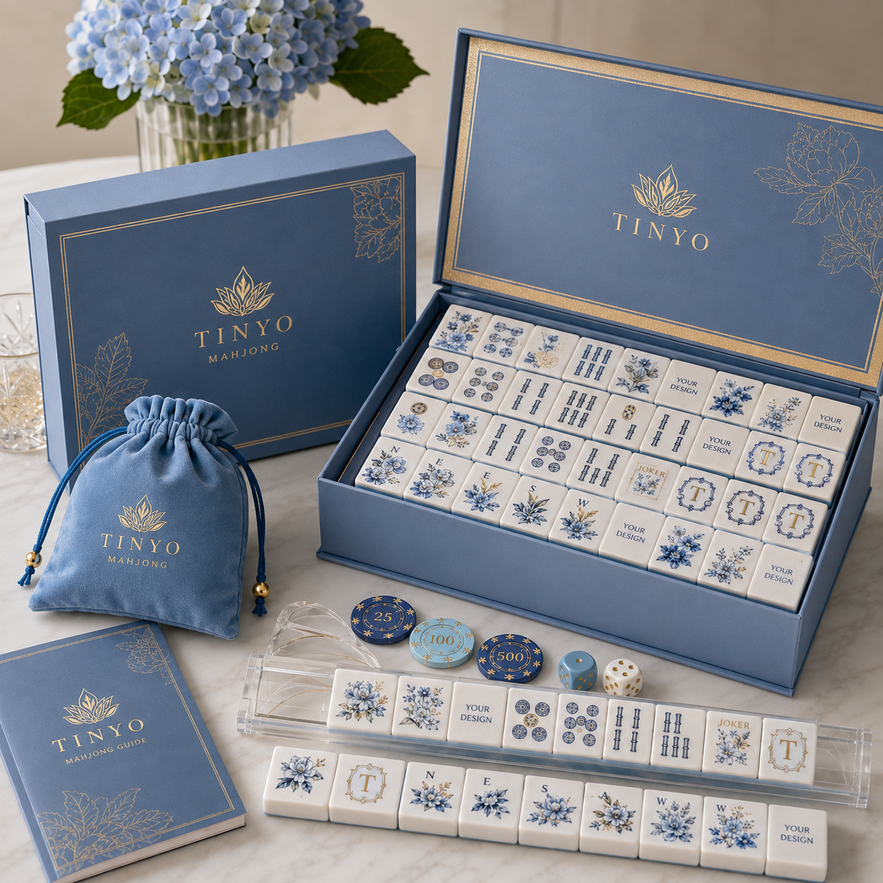 Customization Mahjong Gift Box Set