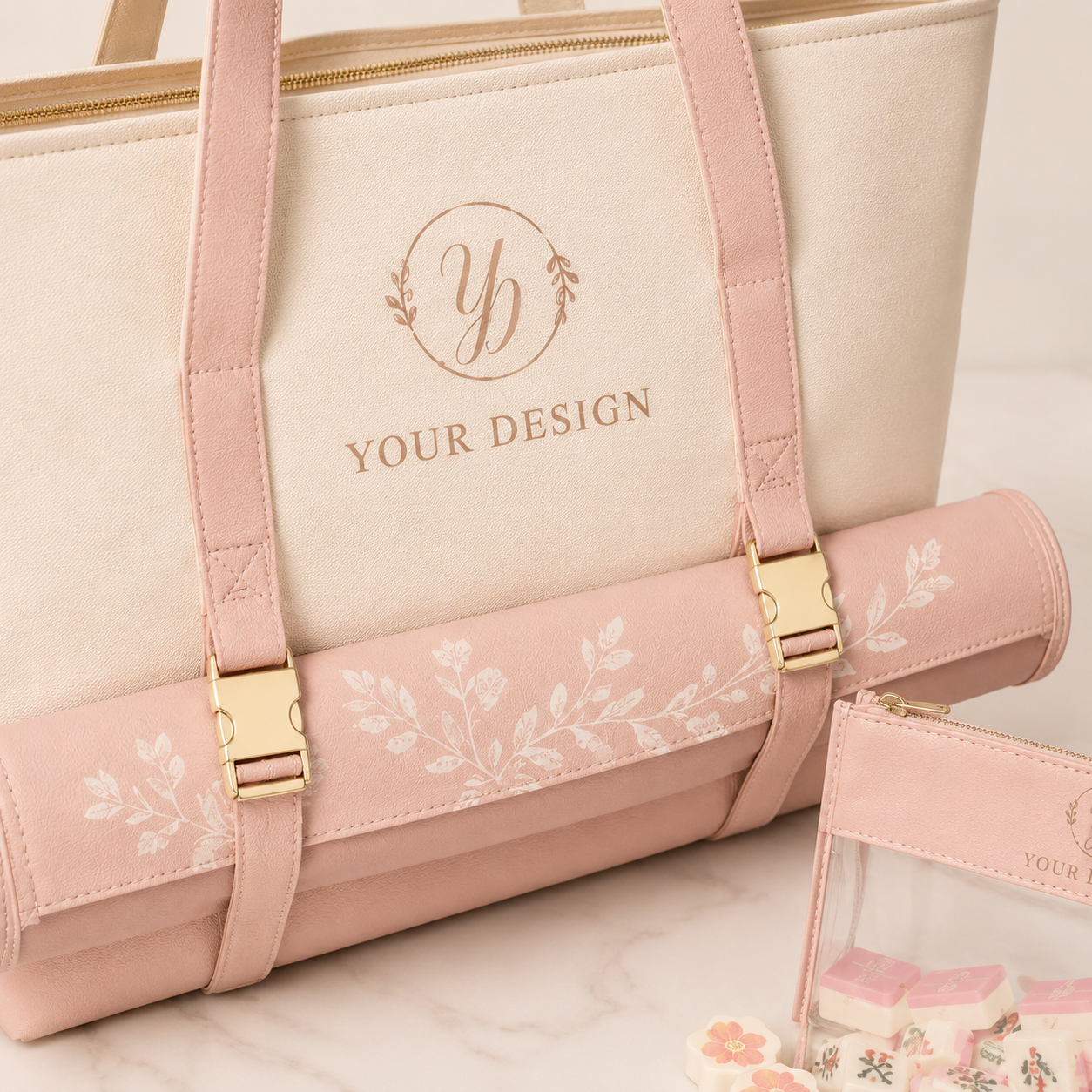 Custom Personal Mahjong Storage & Carrying Bag for Complete Mahjong Sets