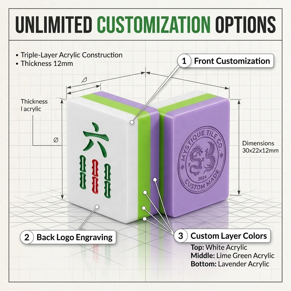 Wholesale Custom Mahjong Gift Box Set